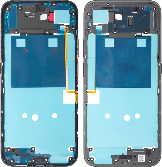Kućište Sredina Honor 600 Smart, Crna (Velvet Black), Service Pack 9707ADNR