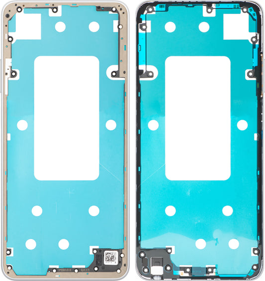 Kućište Sredina Oppo A5 4G, Srebrna (Mist White), Service Pack 612118001142