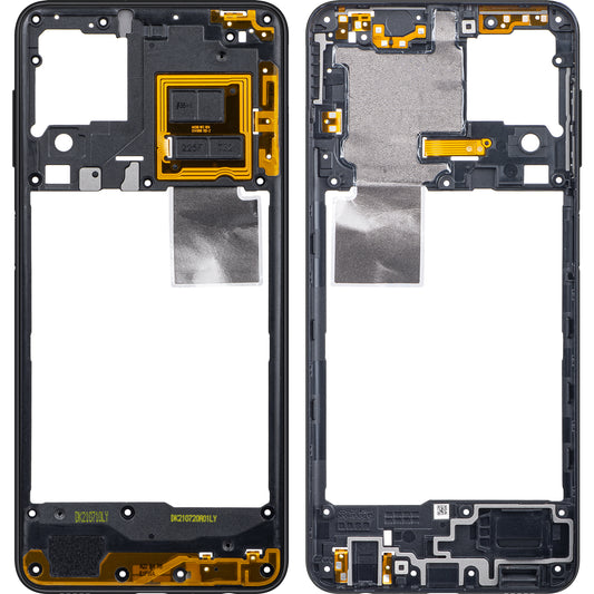Srednje kućište Samsung Galaxy A22 A225, Crno