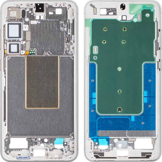 Srednji okvir Samsung Galaxy S24+ S926, Sivi (Marble Grey), Servisni paket GH82-33413B