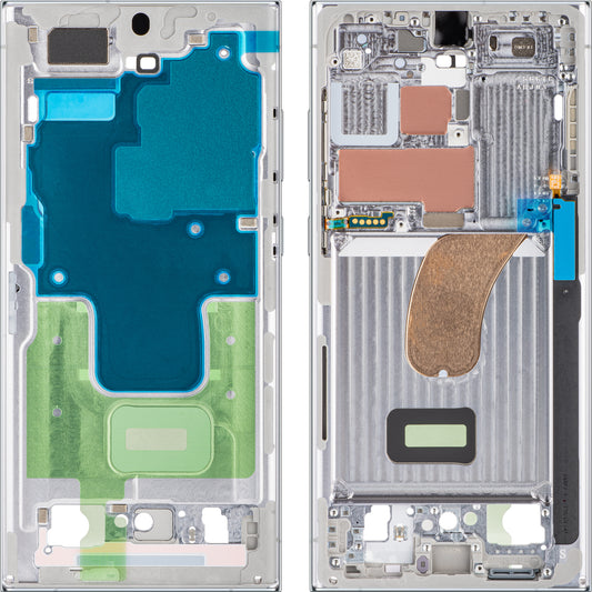 Srednji okvir Samsung Galaxy S23 Ultra S918, Plava (Sky Blue), Servisni paket GH96-15833G