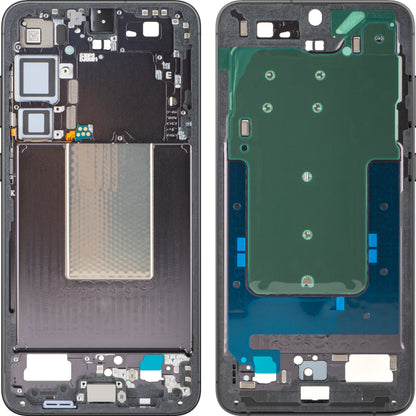 Carcasa Mijloc Samsung Galaxy S24+ S926, Crna (Onyx Black), Service Pack GH82-33413A