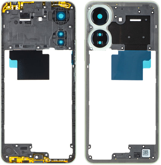 Srednje kućište Xiaomi Redmi 13C, Zeleno (Clover Green), Service Pack 560004C3UA00