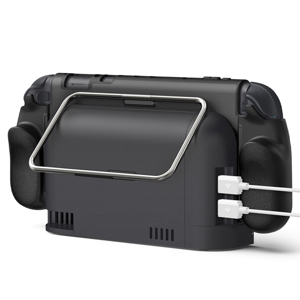 Futrola za zaštitu Spigen Dual Grip Pro za Konzolu Nintendo Switch 2, Crna ACS10196