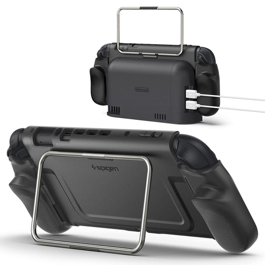 Futrola za zaštitu Spigen Dual Grip Pro za Konzolu Nintendo Switch 2, Crna ACS10196