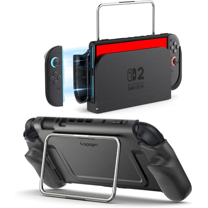 Futrola za zaštitu Spigen Dual Grip Pro za Konzolu Nintendo Switch 2, Crna ACS10196