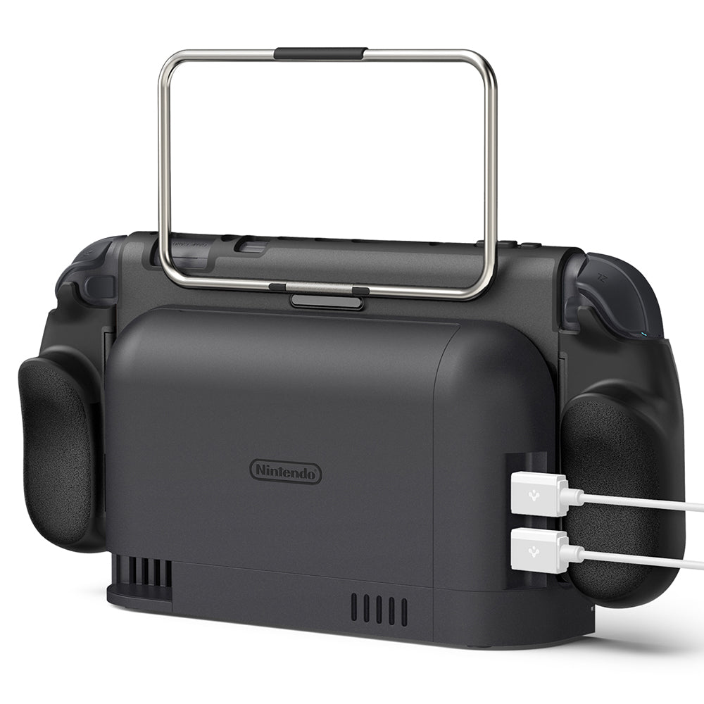 Futrola za zaštitu Spigen Dual Grip Pro za Konzolu Nintendo Switch 2, Crna ACS10196