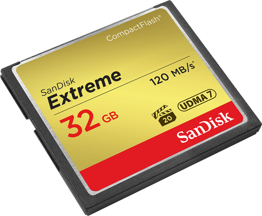Memorijska kartica CompactFlash SanDisk Extreme, 32Gb, UDMA 7 SDCFXSB-032G-G46