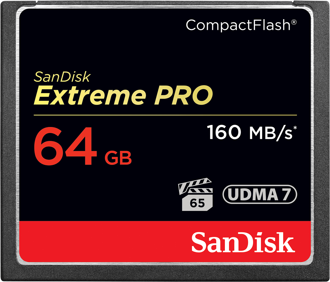 Memorijska kartica CompactFlash SanDisk Extreme Pro, 64Gb, UDMA 7 SDCFXPS-064G-X46