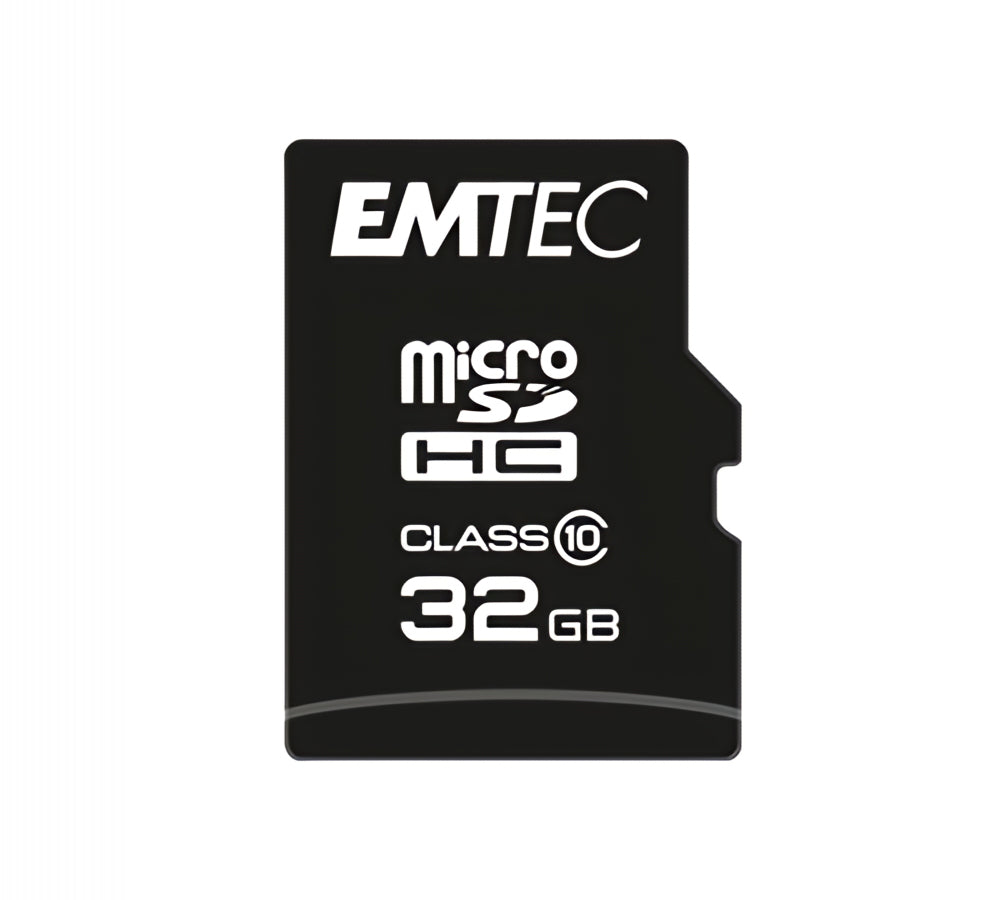 Memorijska kartica microSDHC Emtec C10 Classic, 32Gb, Klasa 10, Sa čitačem kartica i adapterom ECMSDM32GHC10CGRA2