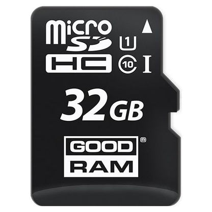 Memorijska kartica microSDHC GoodRam, 32Gb, Klasa 10 / UHS-1 U1, Sa Adapterom
