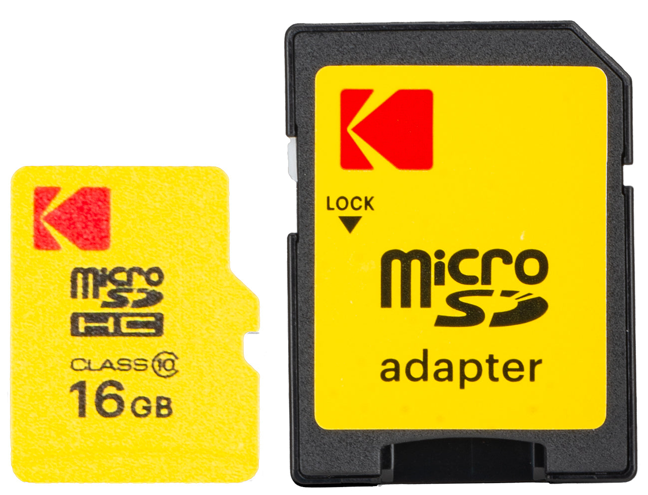 Memorijska kartica microSDHC Kodak Extra Performance, 16Gb, Klasa 10, Sa Adapterom EKMSDM16GHC10CJ