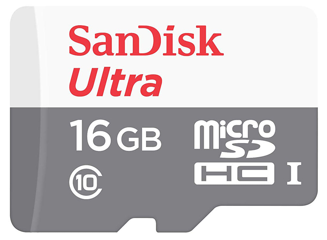Card Memorie microSDHC SanDisk Ultra, 16Gb, Klasa 10 SDSQUNS-016G-GN3MN