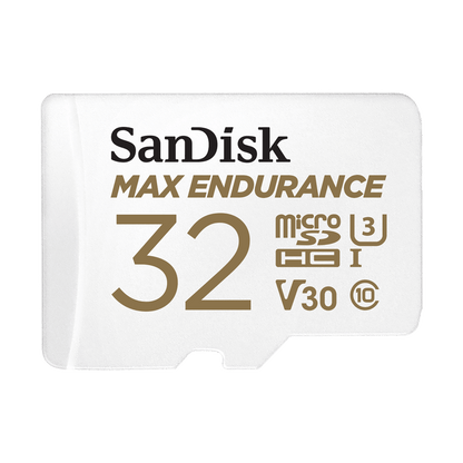 Memorijska kartica microSDHC SanDisk MAX Endurance, 32Gb, Klasa 10 / UHS-1 U3, Sa adapterom SDSQQVR-032G-GN6IA