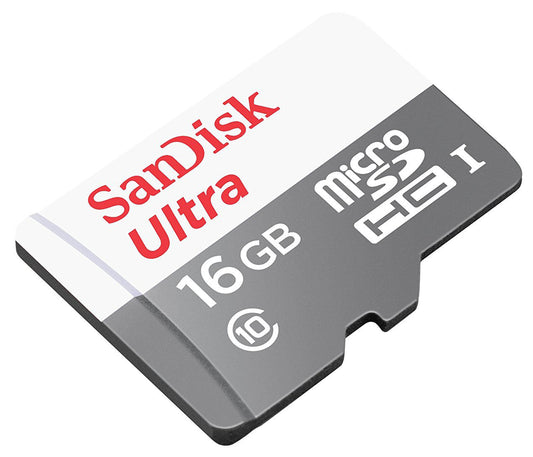 SanDisk Ultra Android microSDHC Memory Card microSDHC, 16Gb, Class 10 / UHS-1 U1 SDSQUNS-016G-GN3MN SDSQUNS-016G-GN3MN
