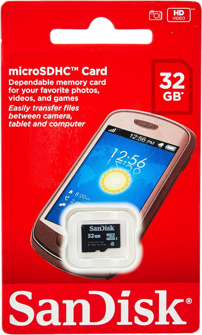Memorijska kartica microSDHC SanDisk, 32Gb, Klasa 4 SDSDQM-032G-B35