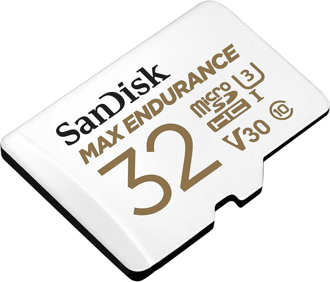 Memorijska kartica microSDHC SanDisk MAX Endurance, 32Gb, Klasa 10 / UHS-1 U3, Sa adapterom SDSQQVR-032G-GN6IA
