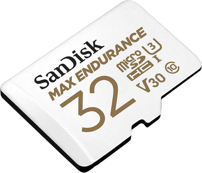 Memorijska kartica microSDHC SanDisk MAX Endurance, 32Gb, Klasa 10 / UHS-1 U3, Sa adapterom SDSQQVR-032G-GN6IA