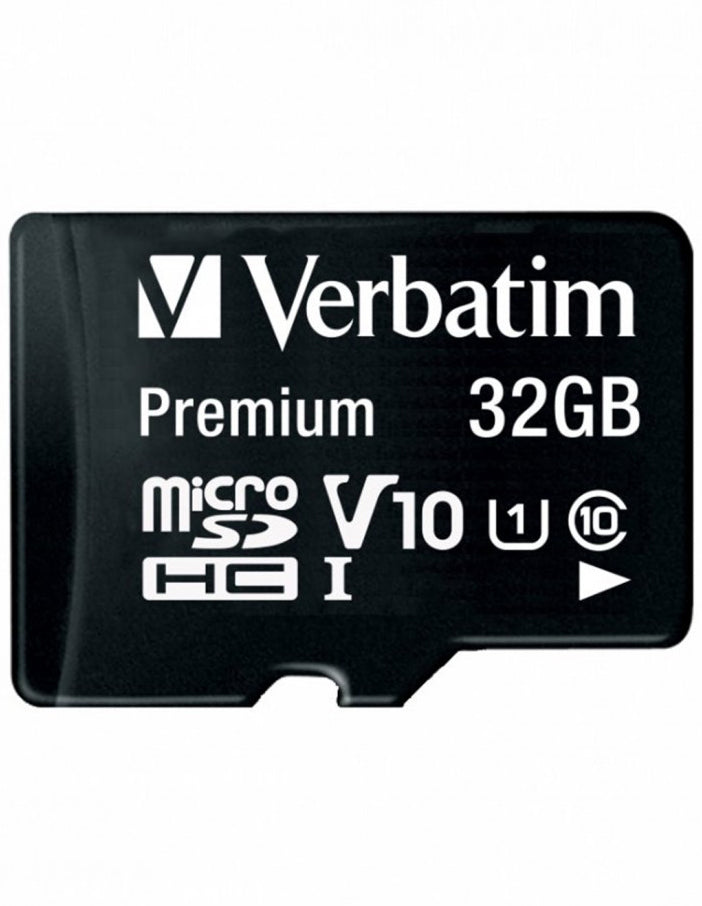 Memorijska kartica microSDHC Verbatim, 32Gb, Klasa 10 / UHS-1 U1, Sa Adapterom