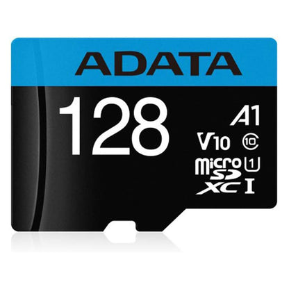 Memorijska kartica microSDXC Adata Premier, 128Gb, Klasa 10 / UHS-1 U1, Sa Adapterom AUSDX128GUICL10A1-RA1