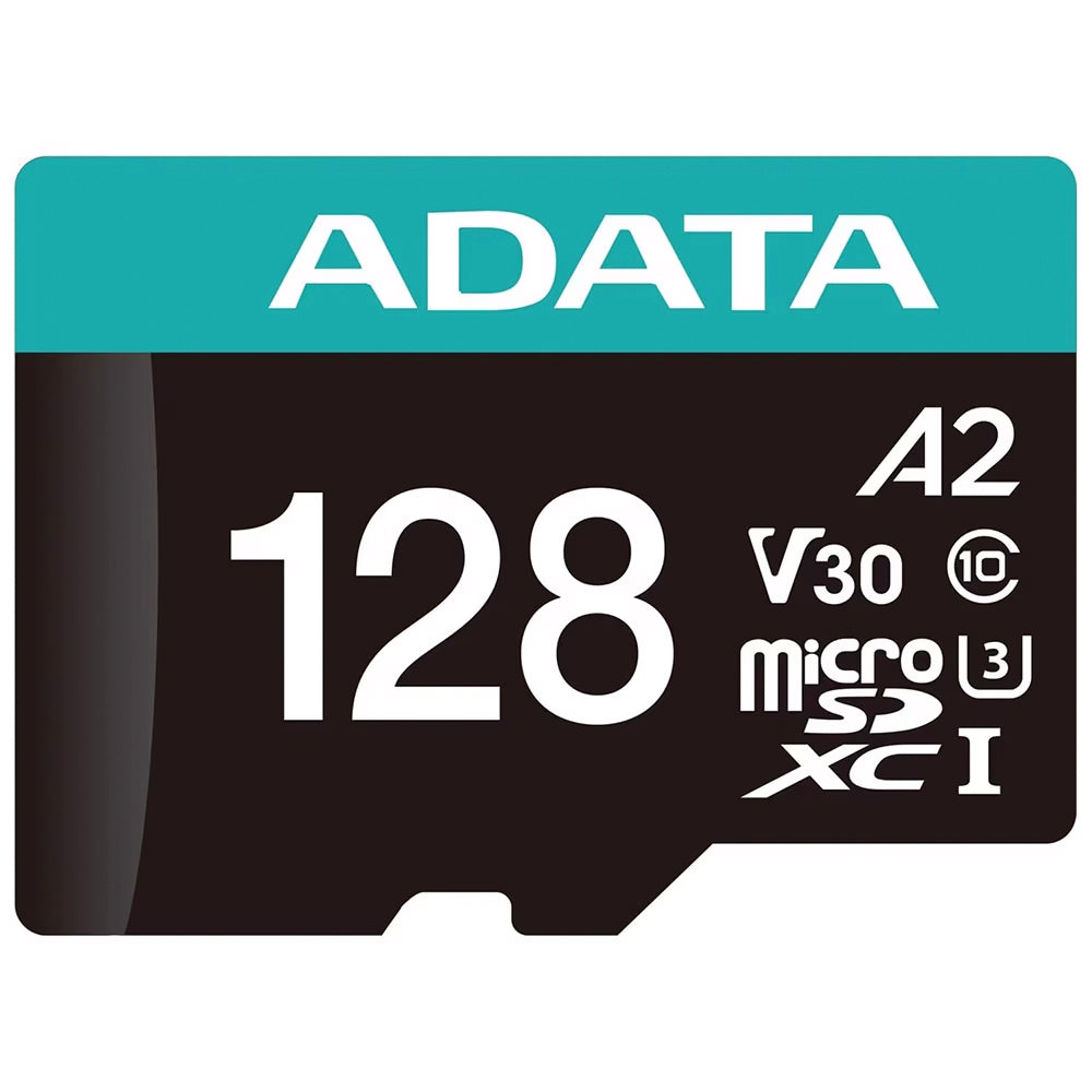 Memorijska kartica microSDXC Adata Premier Pro, 128GB, Klasa 10 / UHS-1 U3, Sa Adapterom AUSDX128GUI3V30SA2-RA1