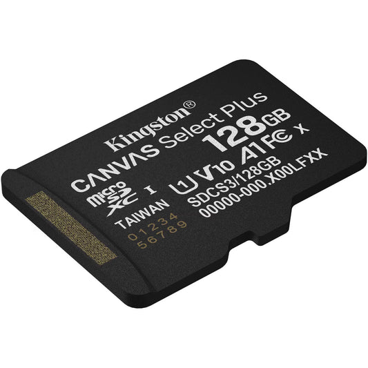 Memorijska kartica microSDXC Kingston Canvas Select Plus Android A1, 128Gb, Klasa 10 / UHS-1 U1 SDCS3/128GBSP