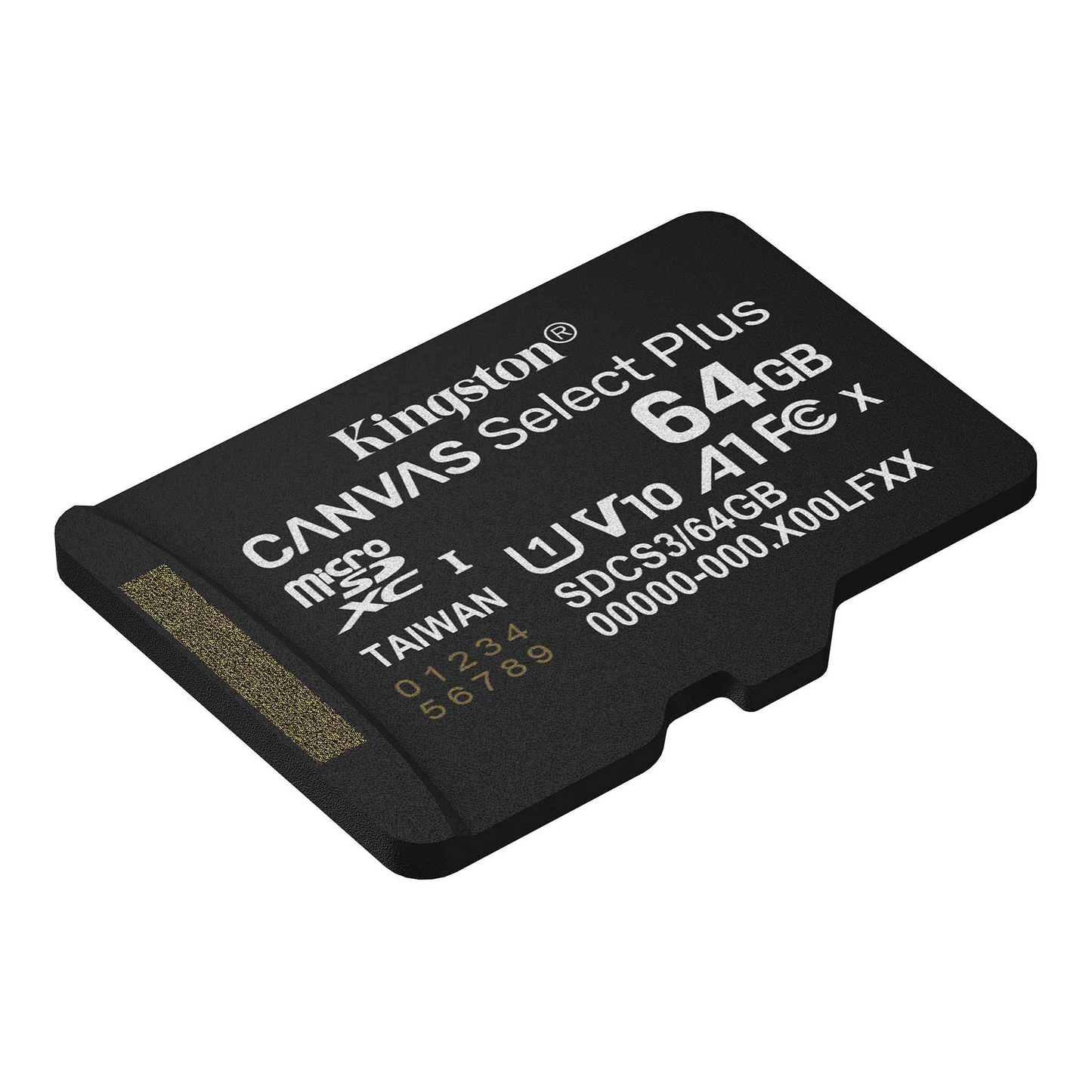 Memorijska kartica microSDXC Kingston Canvas Select Plus Android A1, 64Gb, Klasa 10 / UHS-1 U1 SDCS3/64GBSP
