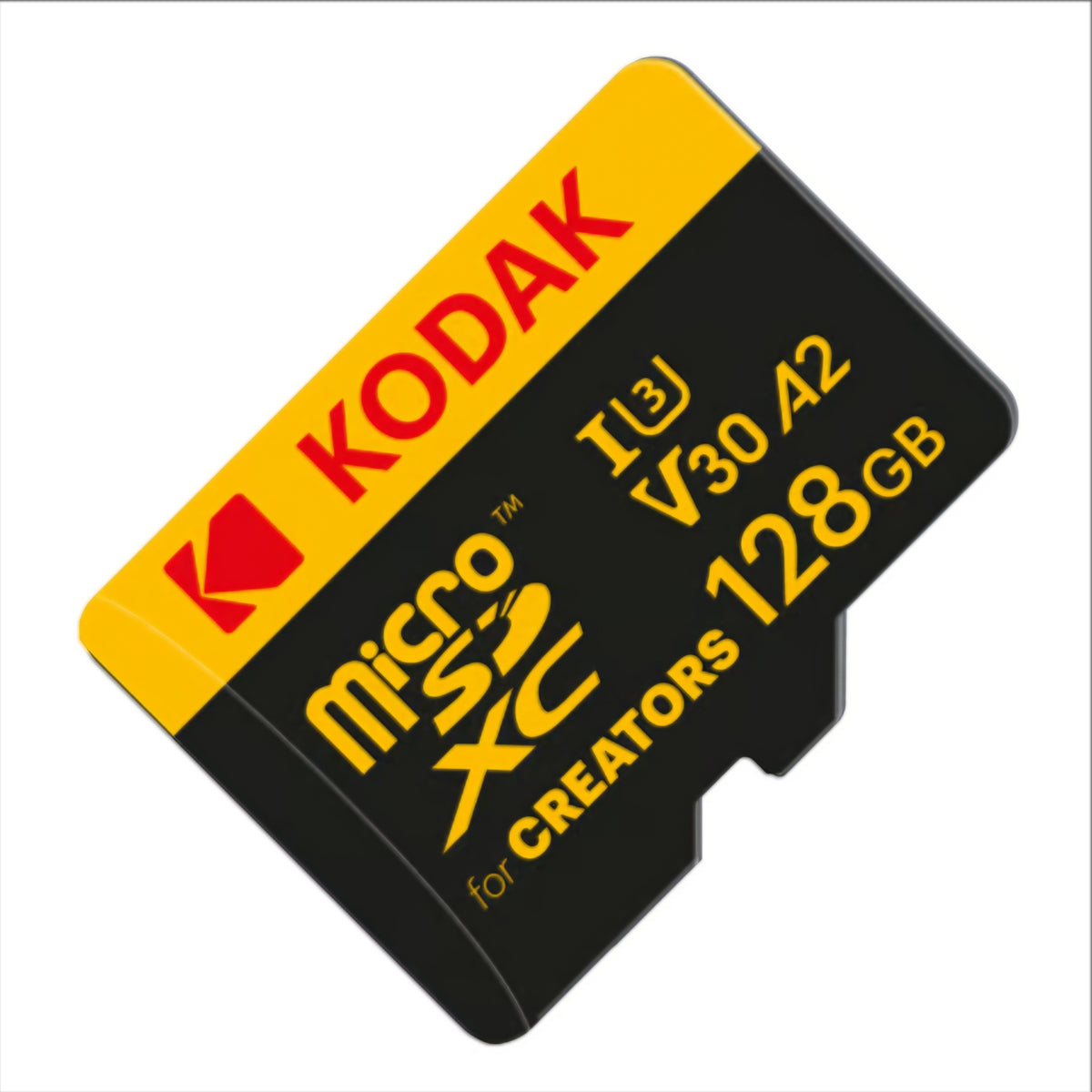 Memorijska kartica microSDXC Kodak for Creators, 128Gb, Klasa 10 / UHS-1 U3, Sa Adapterom EKMSDM128GXCU3CR