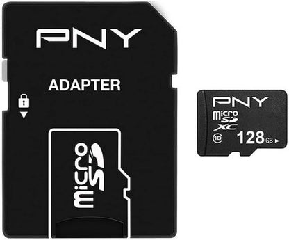 Memorijska kartica microSDXC PNY Performance Plus, 128Gb, Klasa 10, Sa Adapterom P-SDU12810PPL-GE