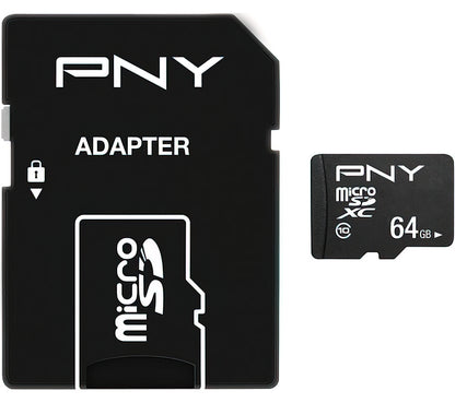 Memorijska kartica microSDXC PNY Performance Plus, 64Gb, Klasa 10, Sa Adapterom P-SDU64G10PPL-GE