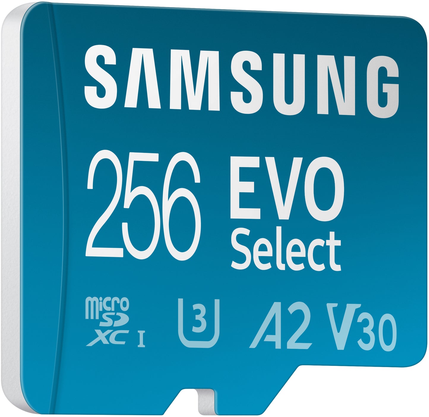 Memorijska kartica microSDXC Samsung Evo Select Plus, 256Gb, Klasa 10 / UHS-1 U3, Sa Adapterom MB-ME256KA/AM