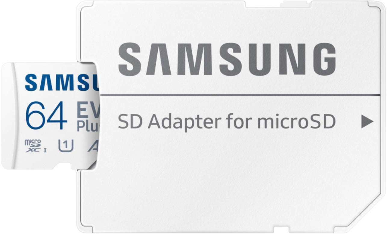 Memorijska kartica microSDXC Samsung Evo Plus, 64Gb, Klasa 10 / UHS-1 U1, Sa adapterom MB-MC64SA/EU
