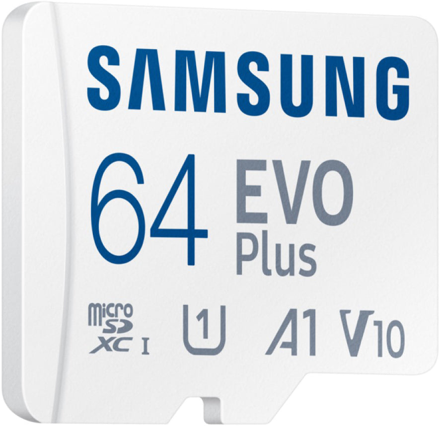 Memorijska kartica microSDXC Samsung Evo Plus, 64Gb, Klasa 10 / UHS-1 U1, Sa adapterom MB-MC64SA/EU