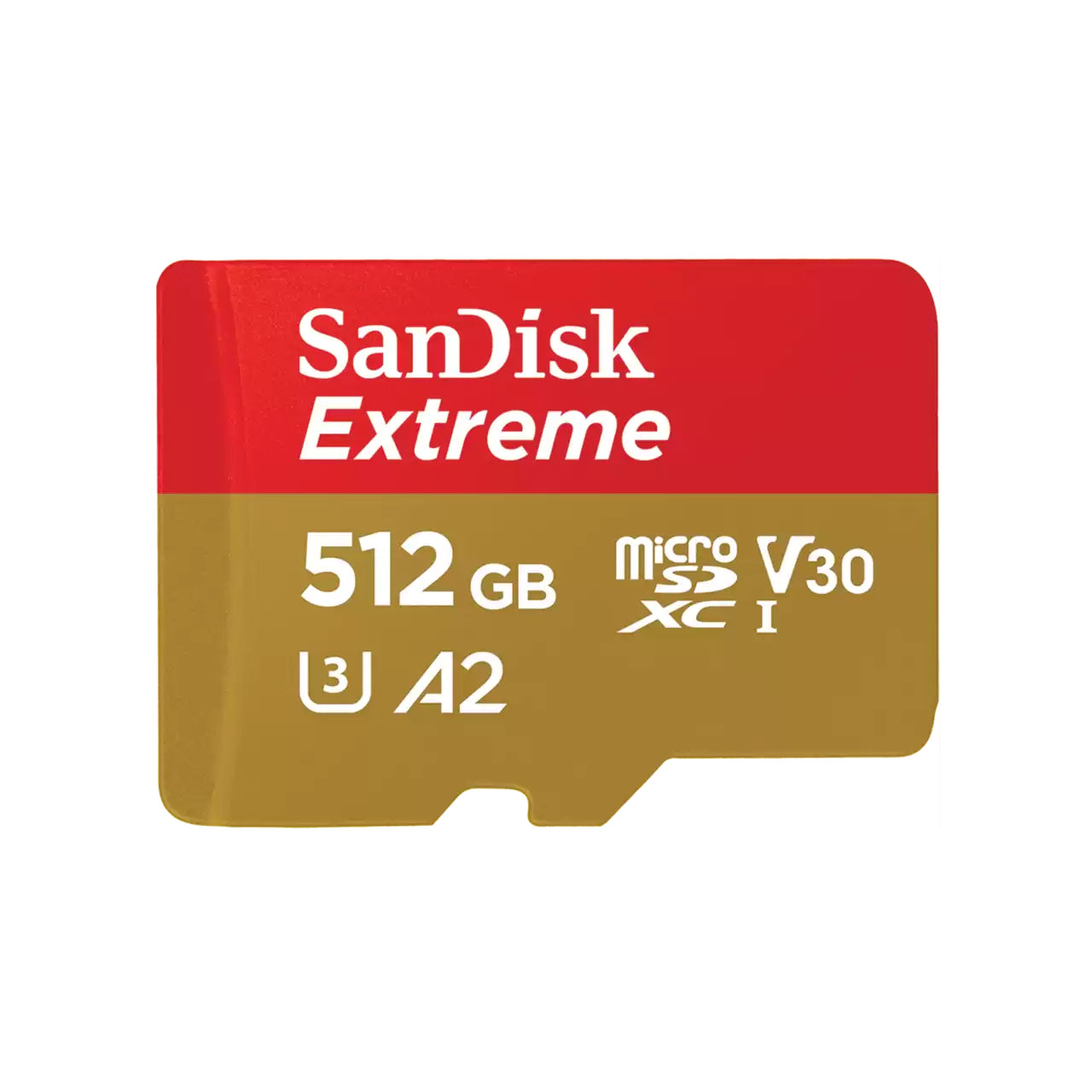 Memorijska kartica microSDXC SanDisk Extreme, 512Gb, Klasa 10 / UHS-1 U3 SDSQXAV-512G-GN6MN