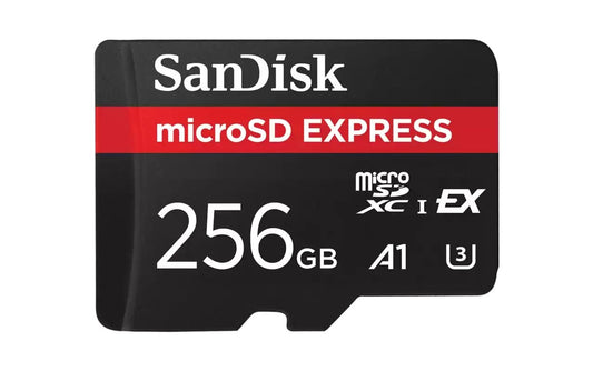Memorijska kartica microSDXC SanDisk Express, 256Gb, Klasa 10 / UHS-1 U3 SDSQXFN-256G-GN4NN