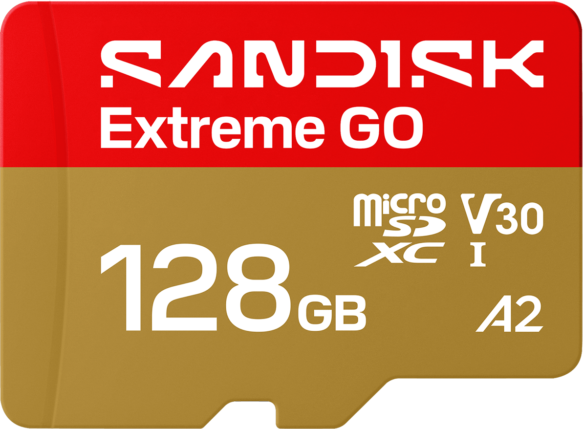 Memorijska kartica microSDXC SanDisk Extreme GO Android A2, 128Gb, Klasa 10 / UHS-1 U1 SDSQXGN-128G-GN6MN