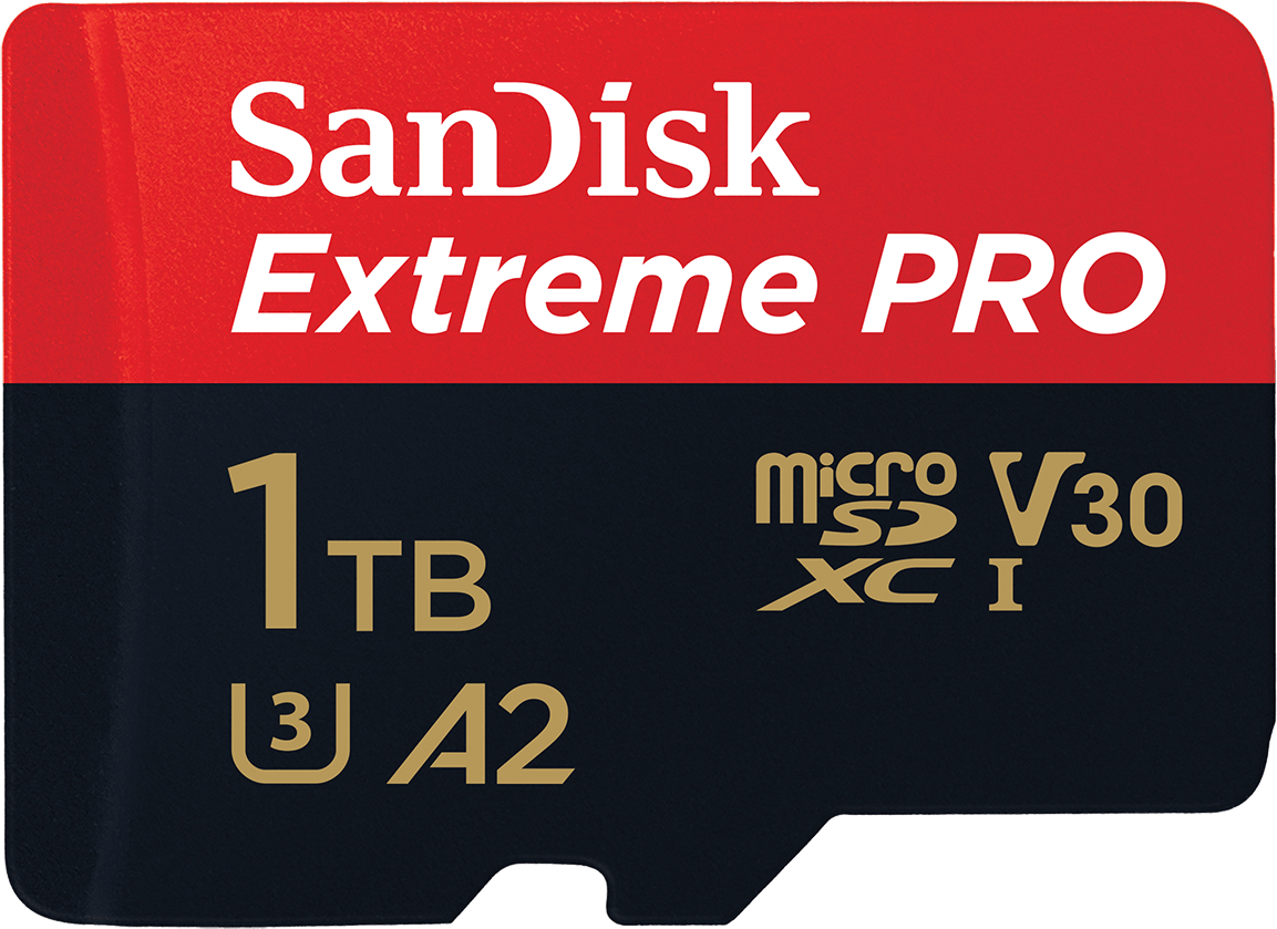 Memorijska kartica microSDXC SanDisk Extreme Pro, 1TB, Klasa 10 / UHS-1 U3, Sa Adapterom SDSQXCD-1T00-GN6MA
