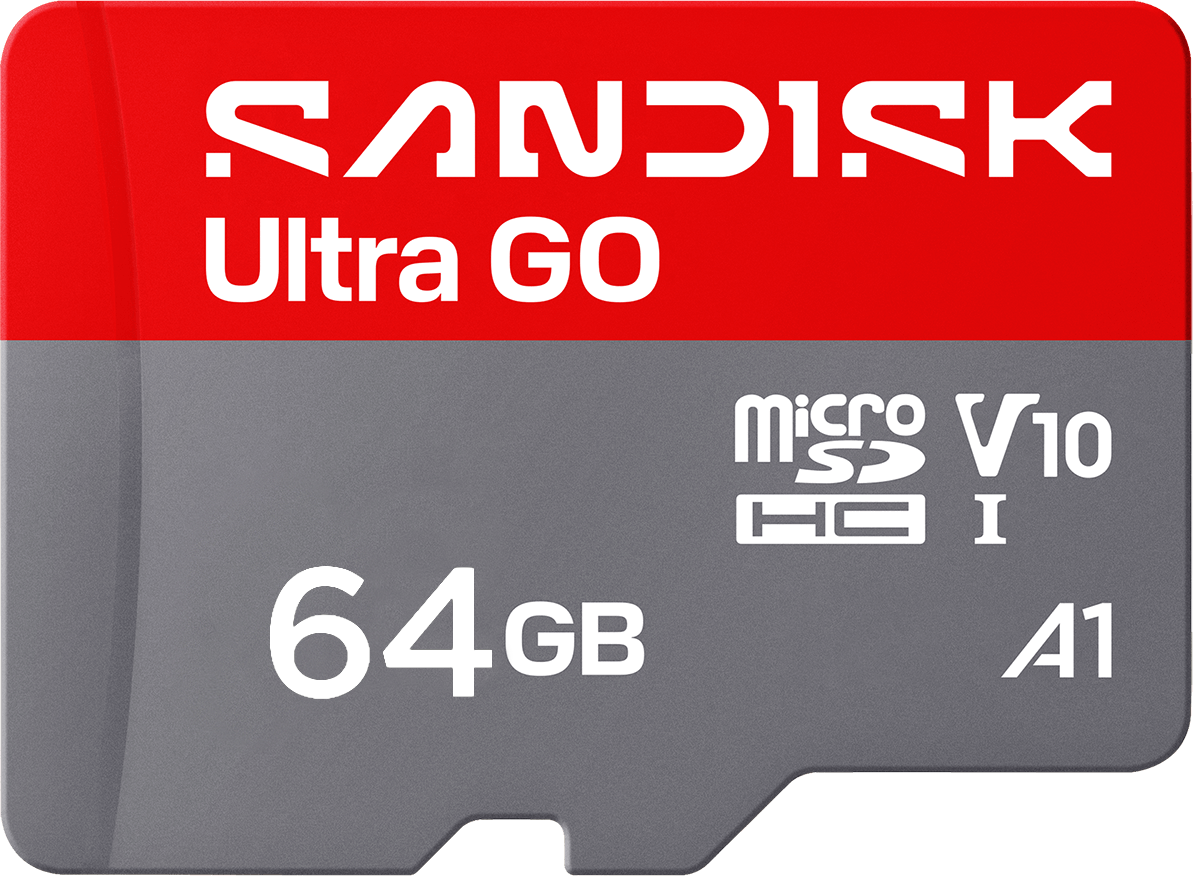 Memorijska kartica microSDXC SanDisk Ultra GO Android A1, 64Gb, Klasa 10 / UHS-1 U1 SDSQUGN-064G-GN6MN