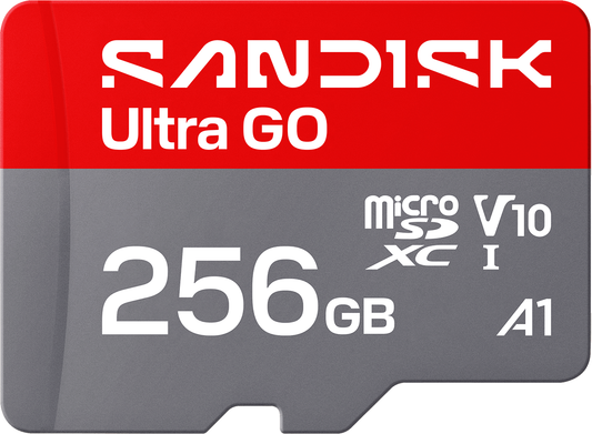 Memorijska kartica microSDXC SanDisk Ultra GO Android A1, 256Gb, Klasa 10 / UHS-1 U1 SDSQUGN-256G-GN6MN