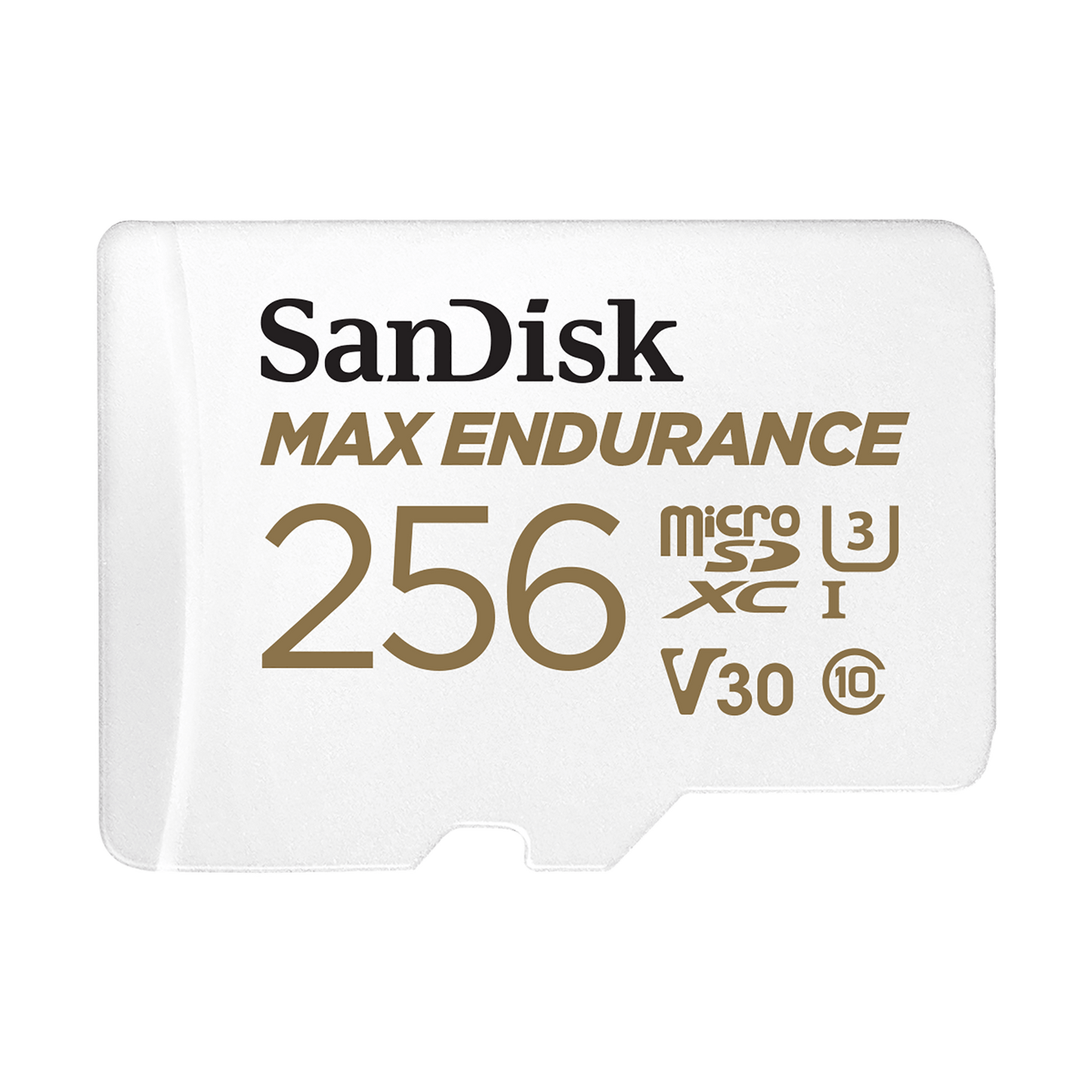 Memorijska kartica microSDXC SanDisk MAX Endurance, 256Gb, Klasa 10 / UHS-1 U3, Sa adapterom SDSQQVR-256G-GN6IA