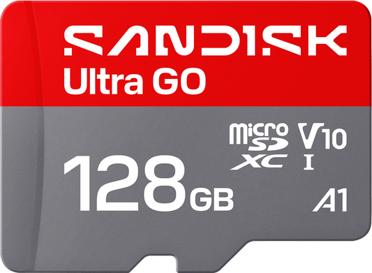 Memorijska kartica microSDXC SanDisk Ultra GO Android A1, 128Gb, Klasa 10 / UHS-1 U1 SDSQUGN-128G-GN6MN