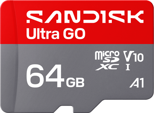 Memorijska kartica microSDXC SanDisk Ultra GO Android A1, 64Gb, Klasa 10 / UHS-1 U1 SDSQUGN-064G-GN6MN