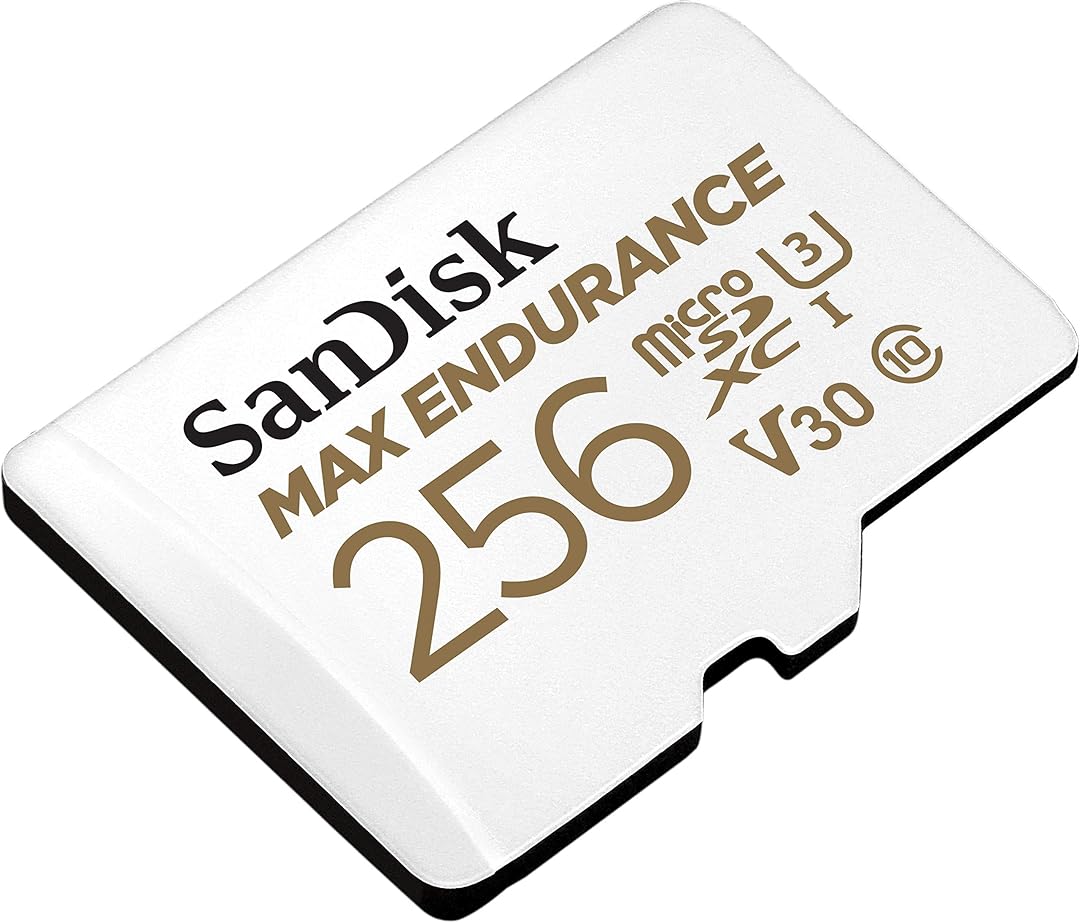 Memorijska kartica microSDXC SanDisk MAX Endurance, 256Gb, Klasa 10 / UHS-1 U3, Sa adapterom SDSQQVR-256G-GN6IA