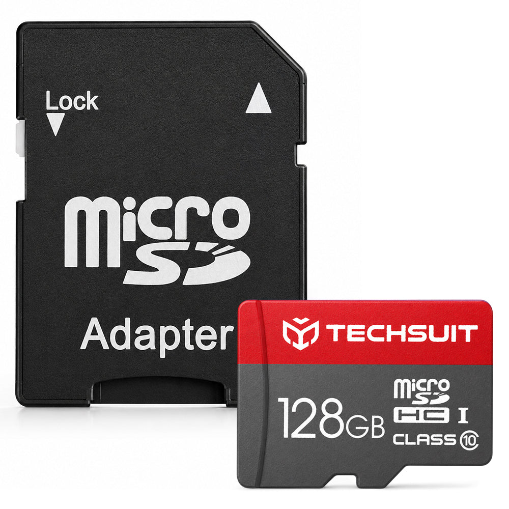 Memorijska kartica microSDXC Techsuit THCM26, 128Gb, Klasa 10, Sa Adapterom