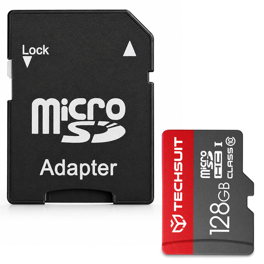 Memorijska kartica microSDXC Techsuit THCM26, 128Gb, Klasa 10, Sa Adapterom
