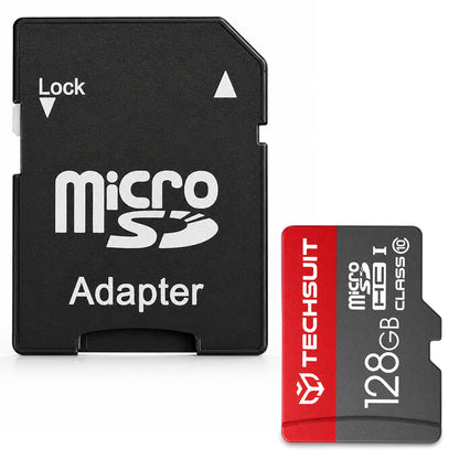 Memorijska kartica microSDXC Techsuit THCM26, 128Gb, Klasa 10, Sa Adapterom