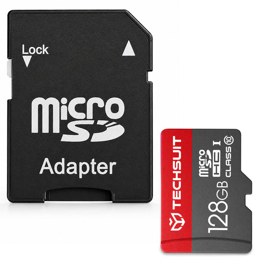 Memorijska kartica microSDXC Techsuit THCM26, 128Gb, Klasa 10, Sa Adapterom