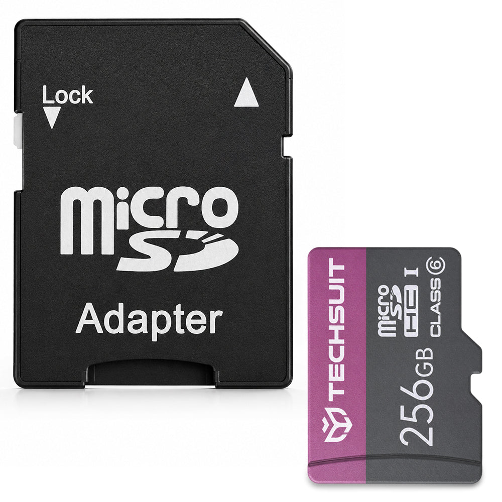 Memorijska kartica microSDXC Techsuit THCM27, 256Gb, Klasa 6, Sa Adapterom