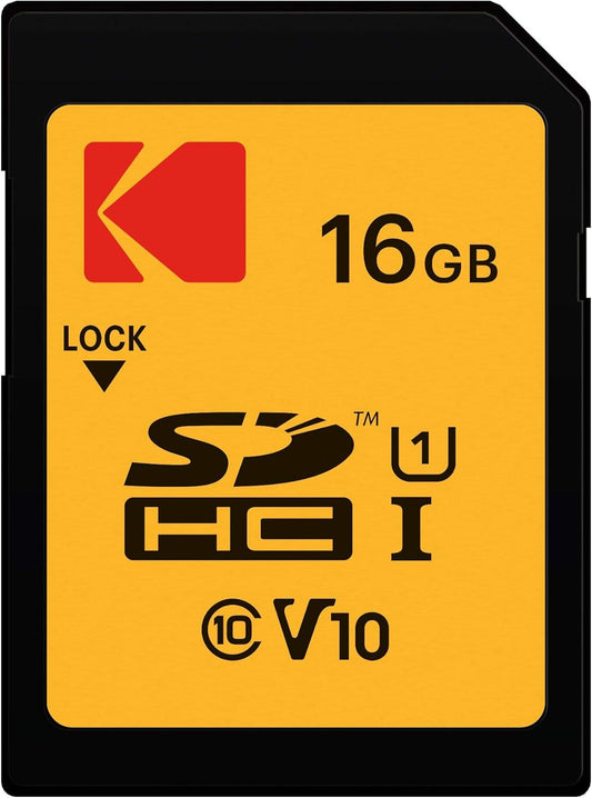 SDHC memorijska kartica Kodak Premium Performance, 16Gb, Klasa 10 / UHS-1 U1 EKMSD16GHC10K