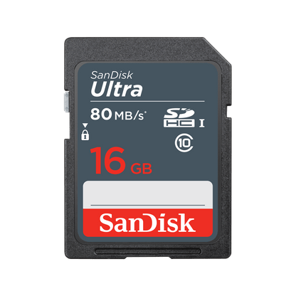SDHC memorijska kartica SanDisk Ultra, 16Gb, Klasa 10 SDSDUNS-016G-GN3IN